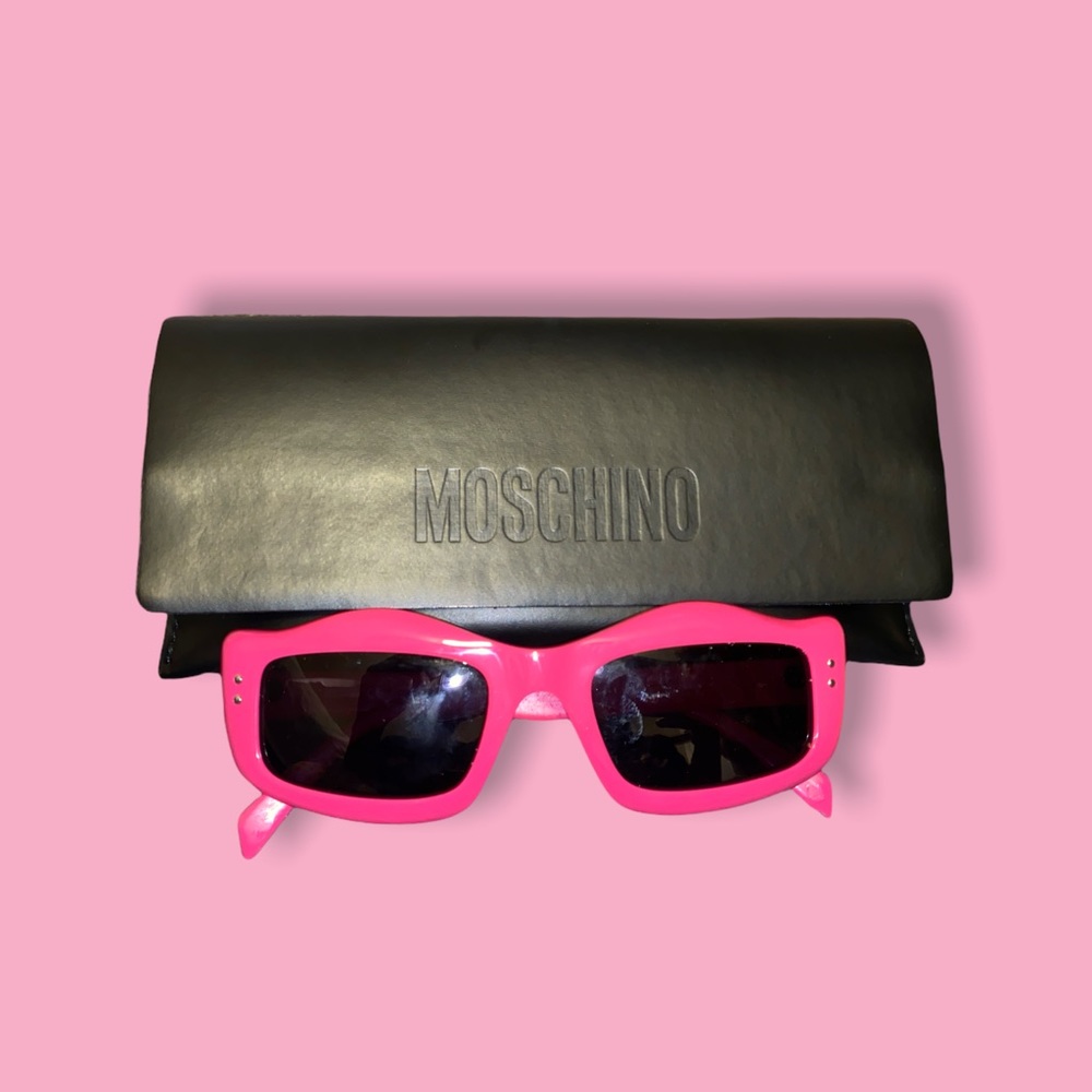 Moschino Hot Pink Sunglasses